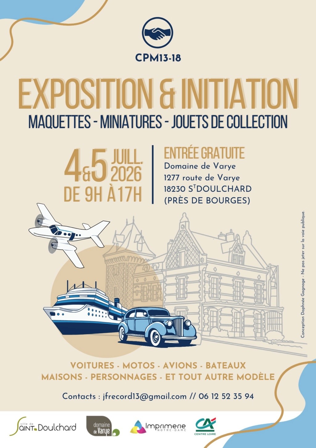 affiche Saint Doulchard, 2026